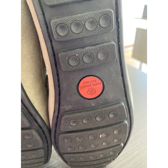 MARC JOSEPH NEW YORK Mens Moc Toe Nebraska Loafer Light Beige Size 8 Defected - Picture 6 of 7